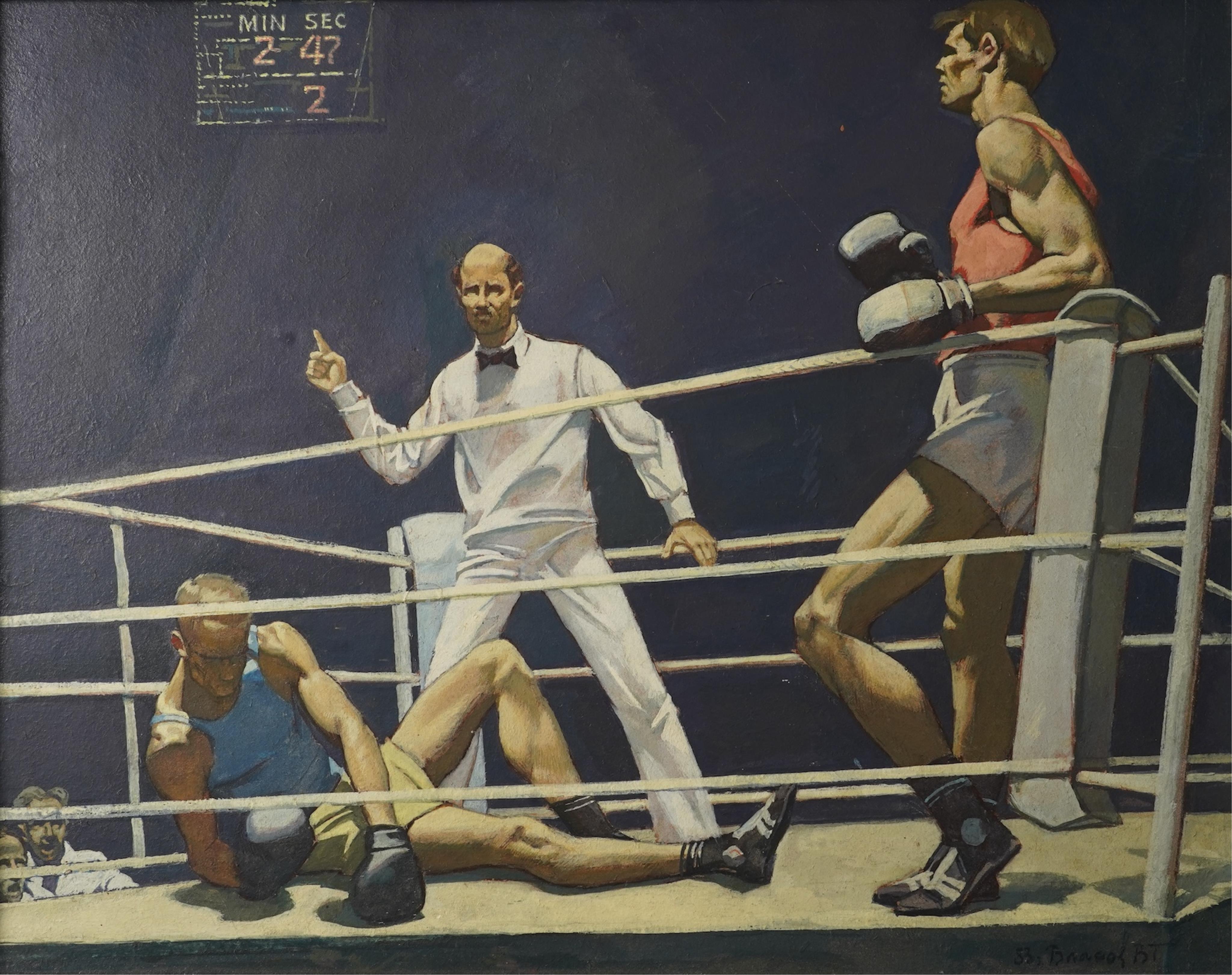 Vladimir Grigorevich Vlasov, Russian 1927-1999, 'Knock Out'